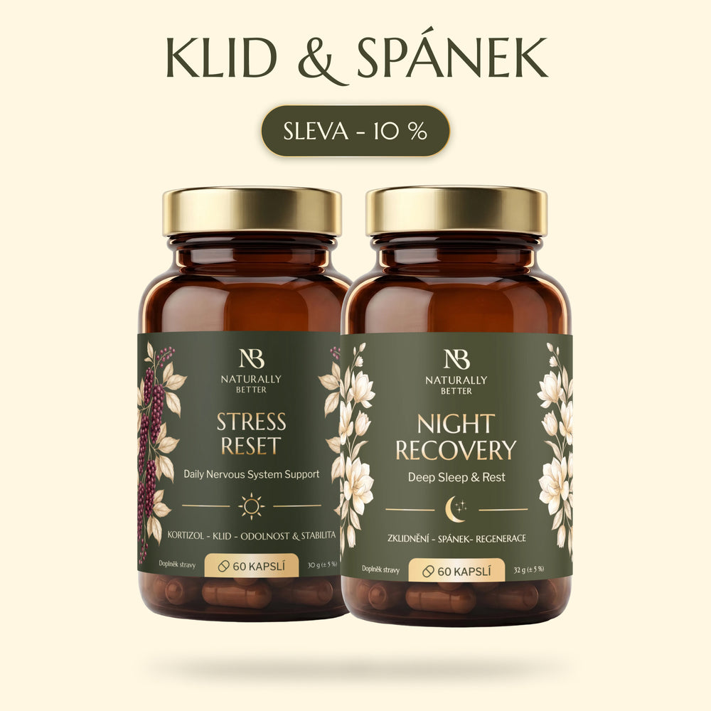 Balíček Klid & Spánek - Stress Reset a Night Recovery od Naturally Better