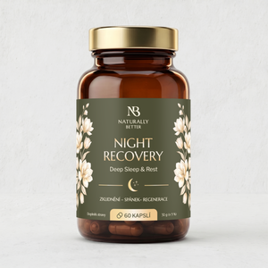 Naturally Better Night Recovery - doplněk stravy pro klidný spánek, 60 kapslí
